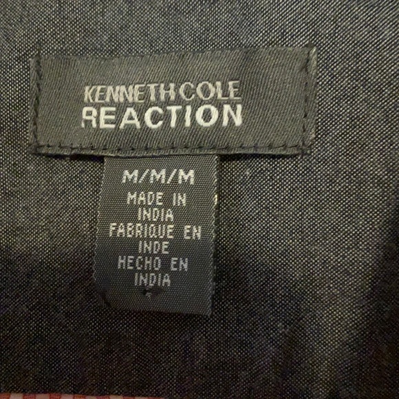 Men’s Kenneth Cole Reaction Casual Button Down  Shirt Medium - Picture 4 of 6